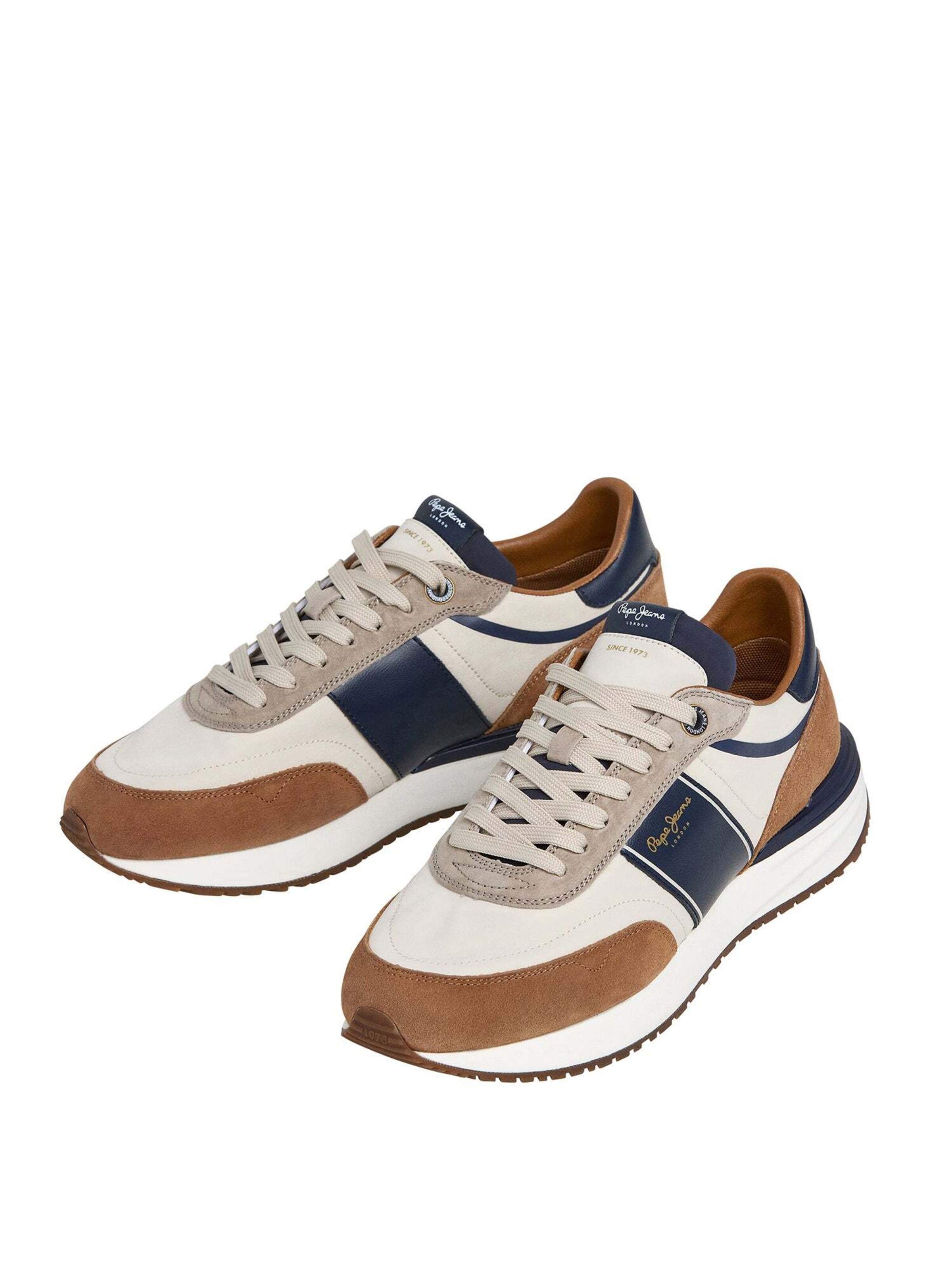 Pepe Jeans Platform trainers ' BUSTER SERIE M ' in Mixed colours