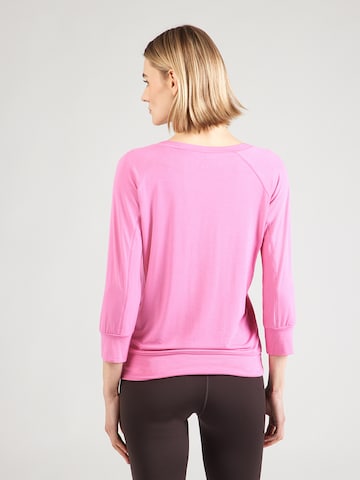 CURARE Yogawear Funktionsshirt 'Flow' in Pink