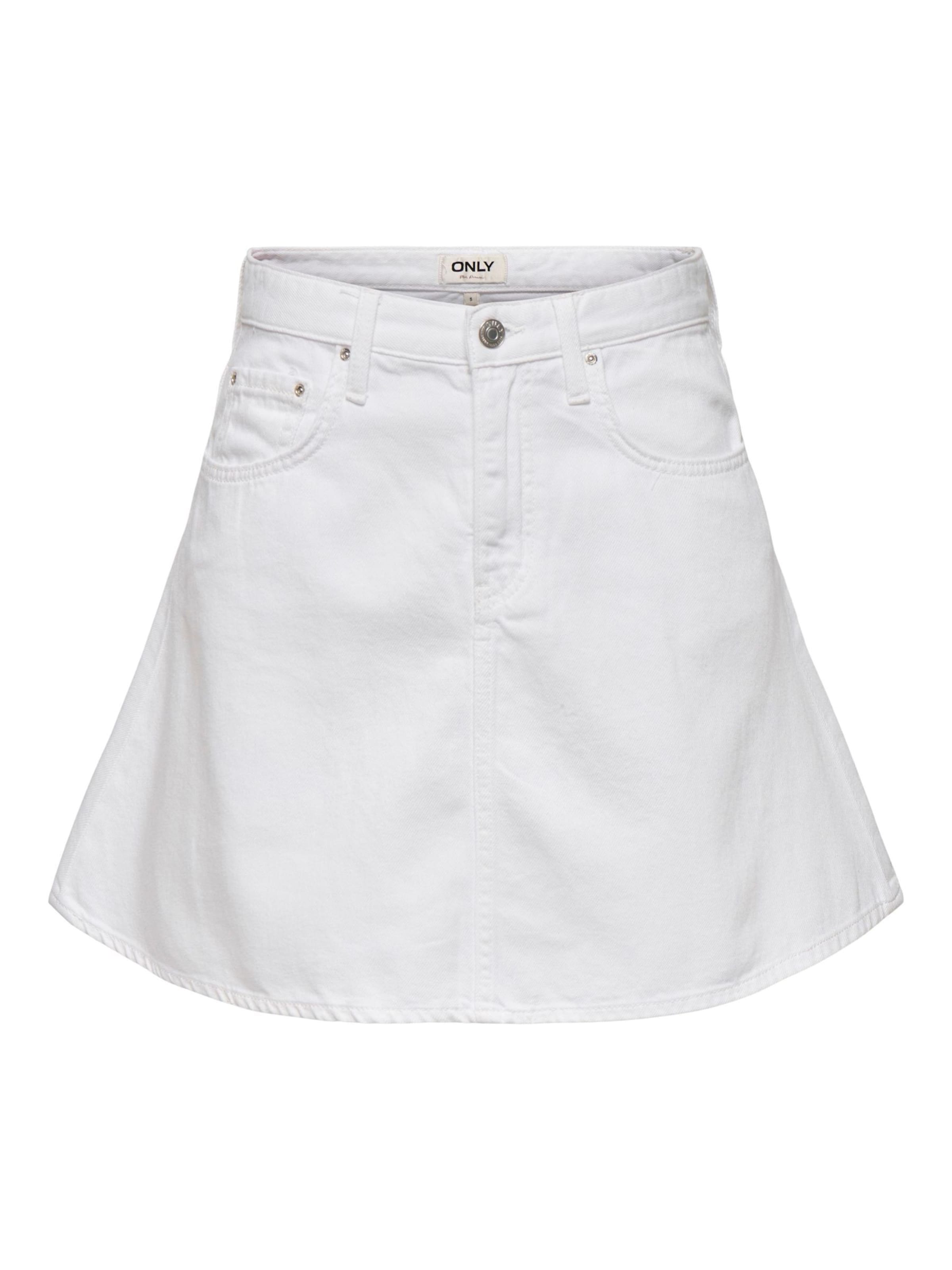 ONLY Nederdel 'ONLEden' i hvid: forside