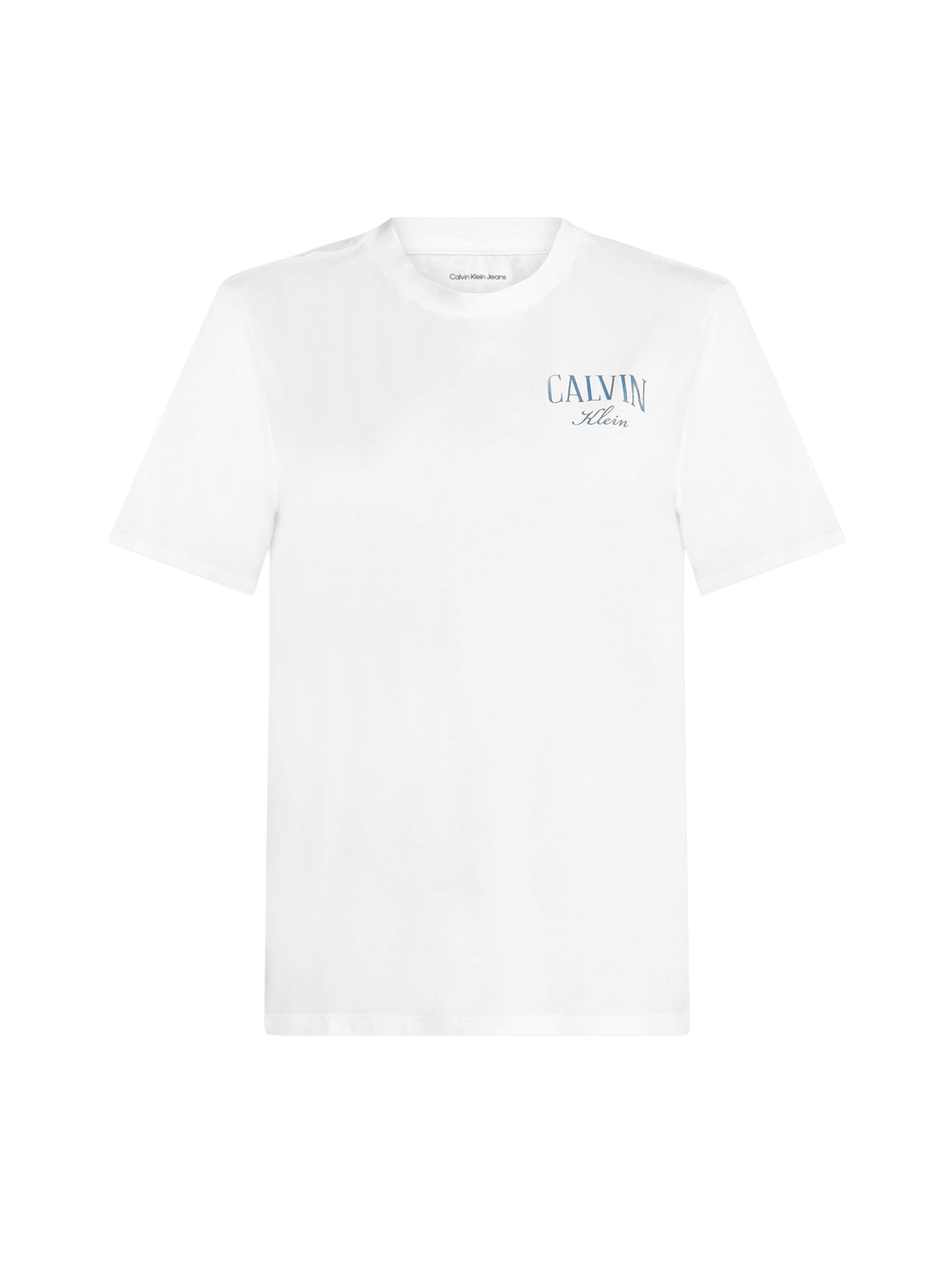 Calvin Klein Jeans Μπλουζάκι σε λευκό: μπροστά