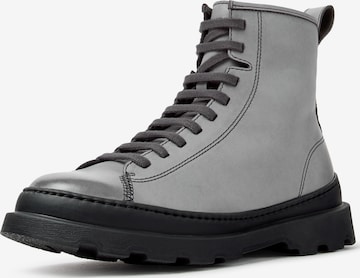 CAMPER - Botines con cordones 'Brutus+' en gris: frente