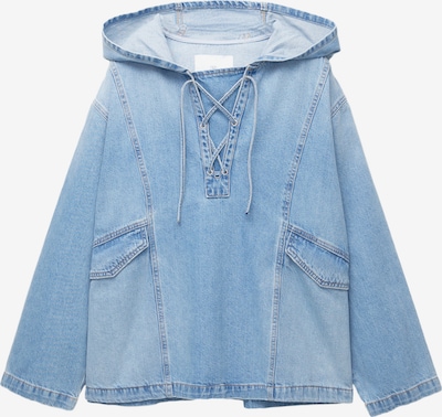 Geacă de primăvară-toamnă Pull&Bear pe albastru denim, Vizualizare produs