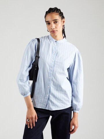 BOSS Blouse 'C_Bilast' in Blue: front