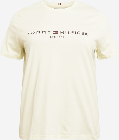 Tommy Hilfiger Curve T-Shirt in navy / hellgelb / rot, Produktansicht