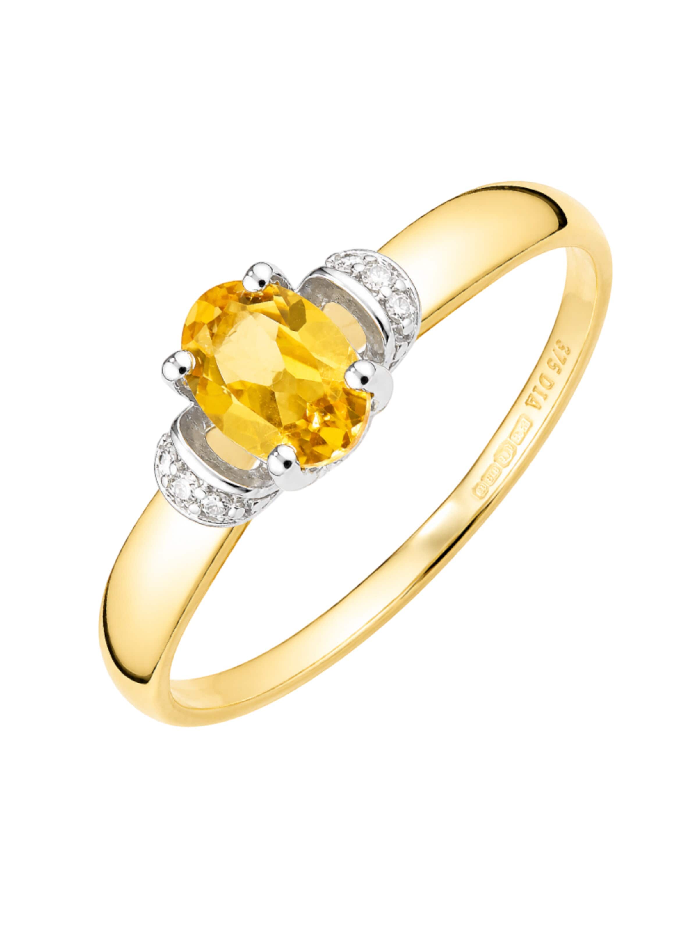DIAMANT LETERNEL Ring in Gold: front