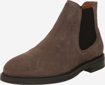 SELECTED HOMME Chelsea boots 'BLAKE' i beige: framsida