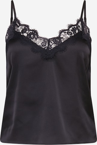 Guido Maria Kretschmer Curvy Top in Black: front