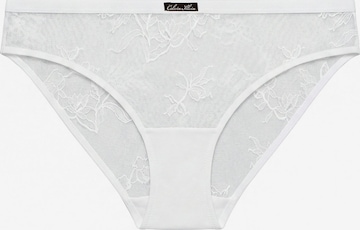 Slip Calvin Klein en blanc : devant
