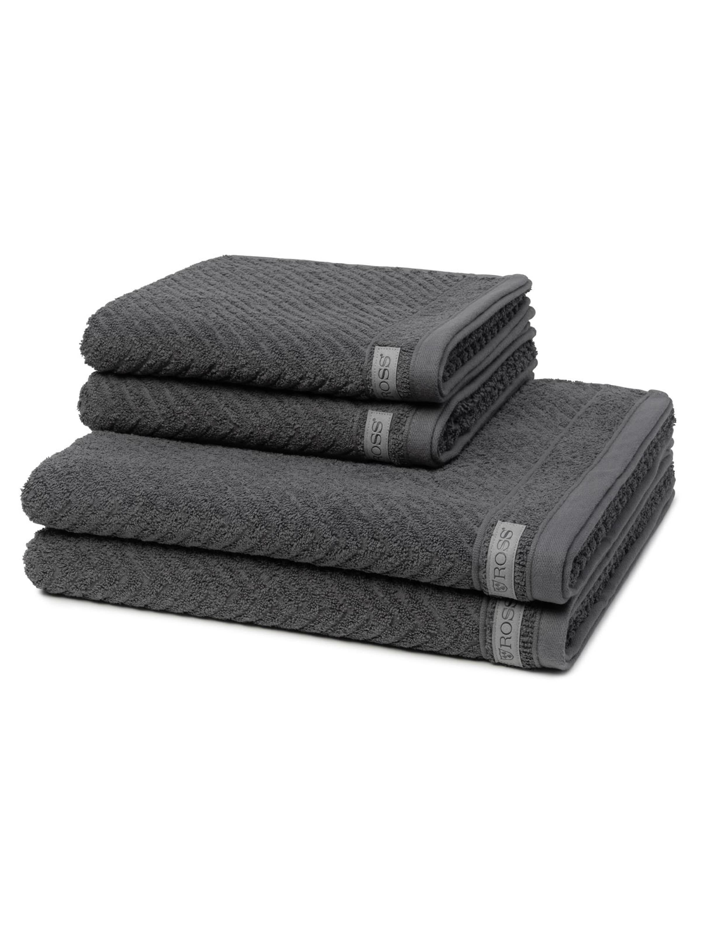 ROSS Towel 'Smart' in Grey: front
