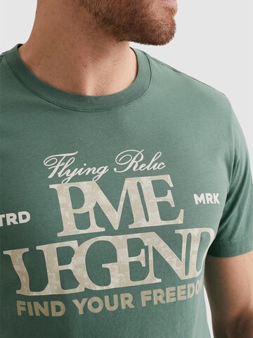 PME Legend Koszulka 'T-shirt in jersey with large artwork' w kolorze czarny