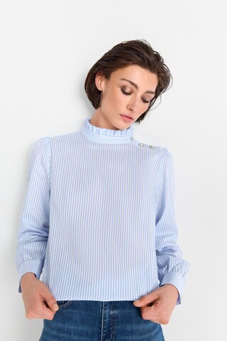 Rich & Royal Bluse in Blau