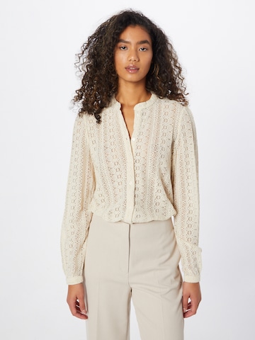 VILA Bluse 'Chikka' in Beige: predná strana