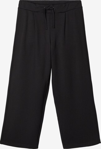 Loosefit Pantalon 'Idana' NAME IT en noir : devant