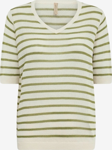 Pull-over Soyaconcept en vert : devant