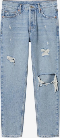 Regular Jeans 'Alessia' de la MANGO pe albastru: față