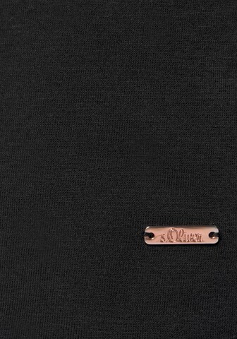 s.Oliver - Camiseta de noche en negro