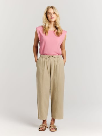 PROTEST Regular Trousers 'PRTOlympic' in Brown