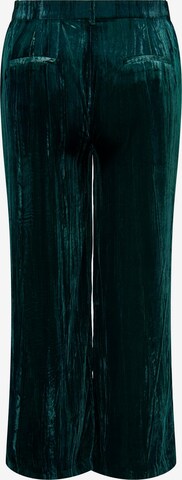 Wide Leg Pantalon 'Manya' ONLY Carmakoma en vert