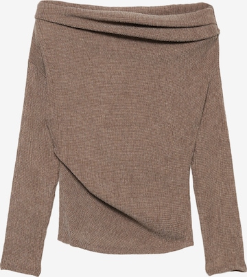 Pull&BearMajica - smeđa boja: prednji dio