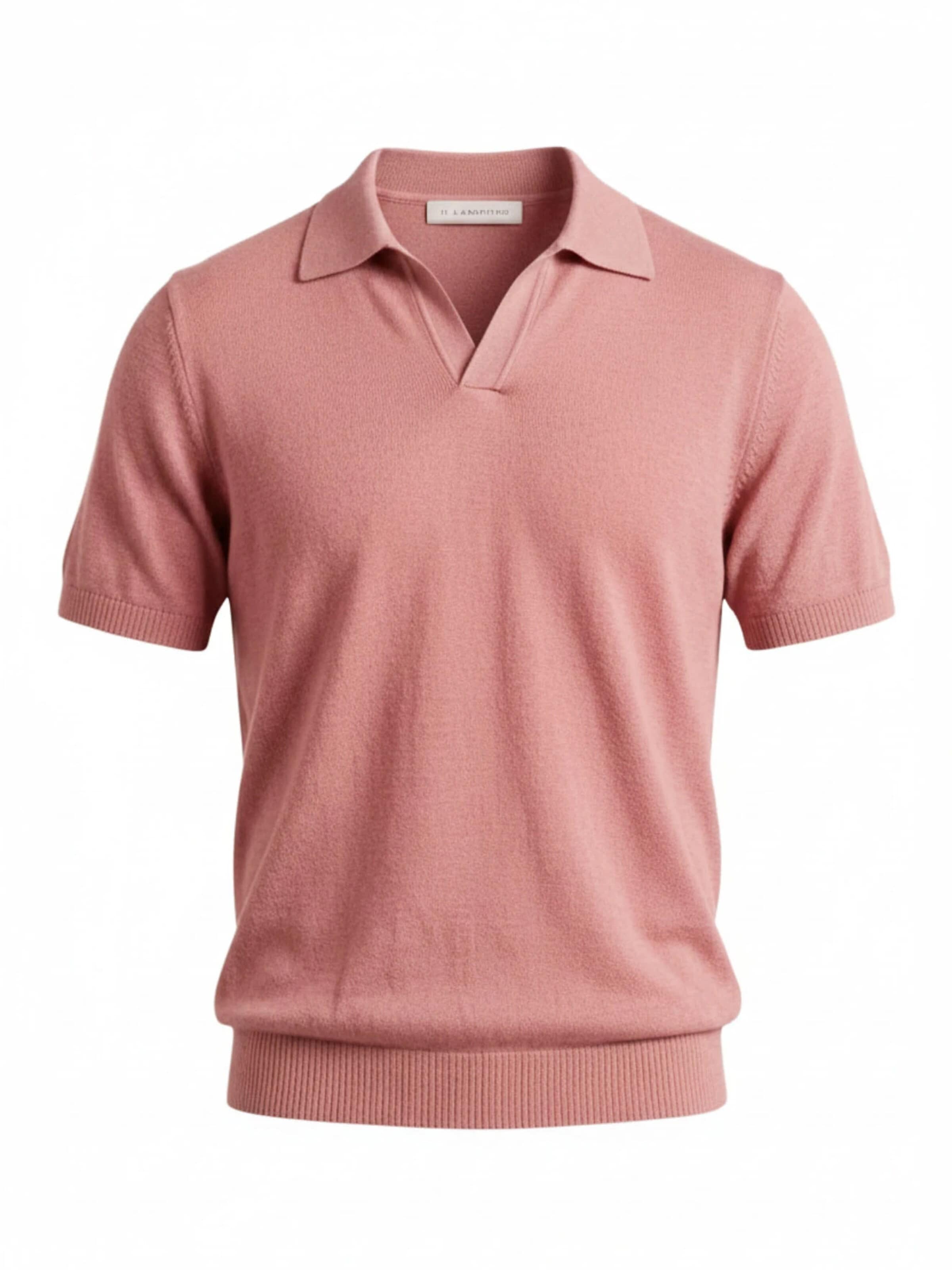 Pull-over Il Lanificio en rose : devant