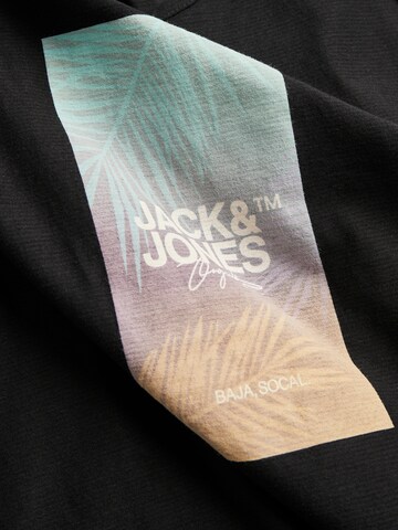 Maglietta 'ARUBA' di JACK & JONES in nero