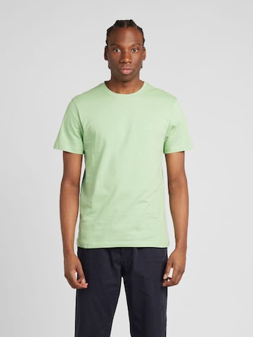 BOSS Orange - Camisa 'Tales' em verde: frente