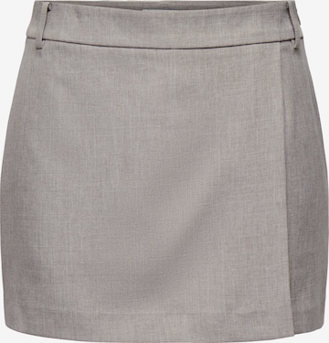 Gonna 'ONLLinda' di ONLY in grigio: frontale