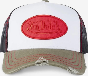 Casquette 'Gorra von dutch blanca sum man trucker cap' Von Dutch en blanc : devant