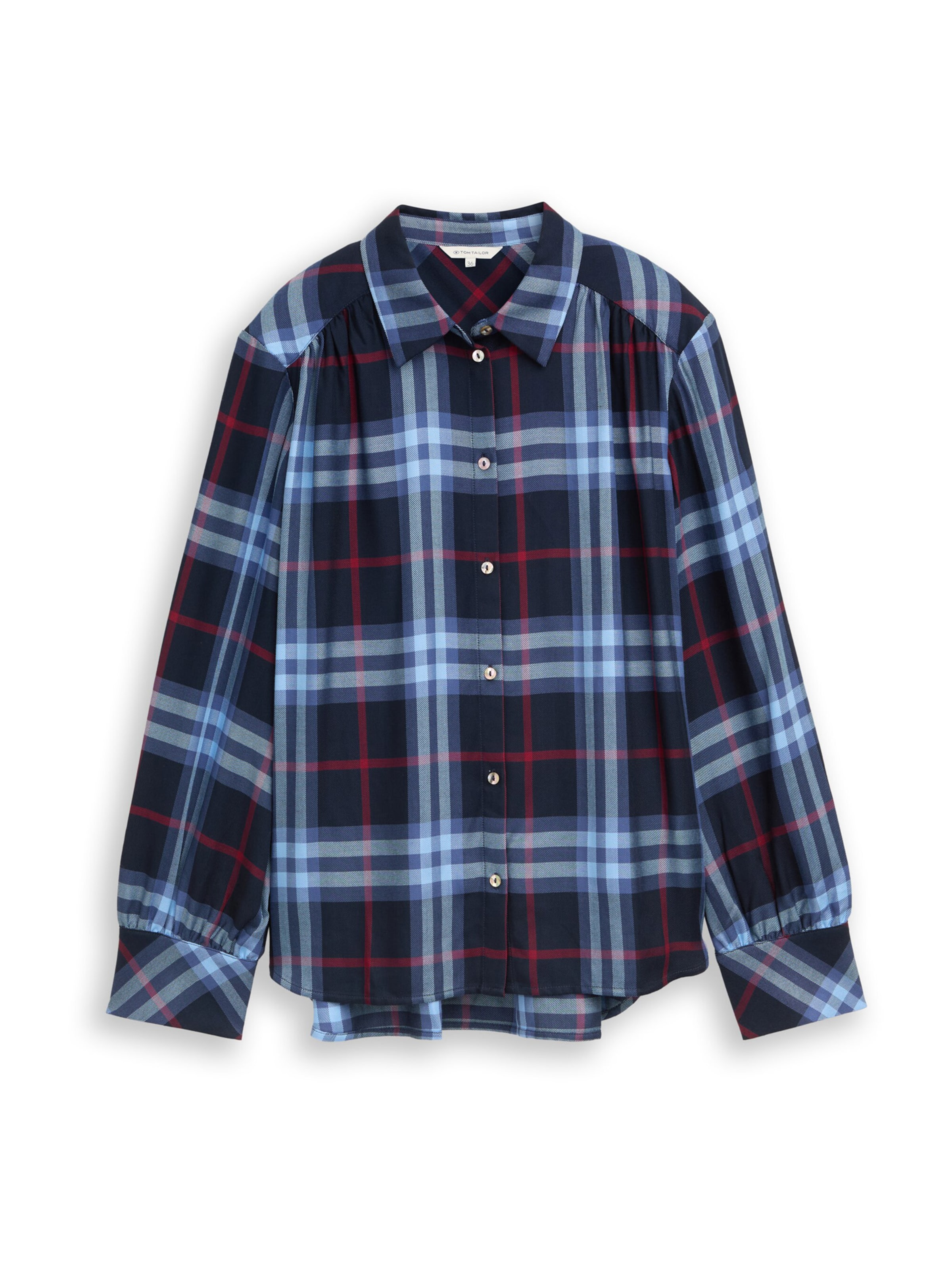 TOM TAILOR Μπλούζα σε μπλε: μπροστά