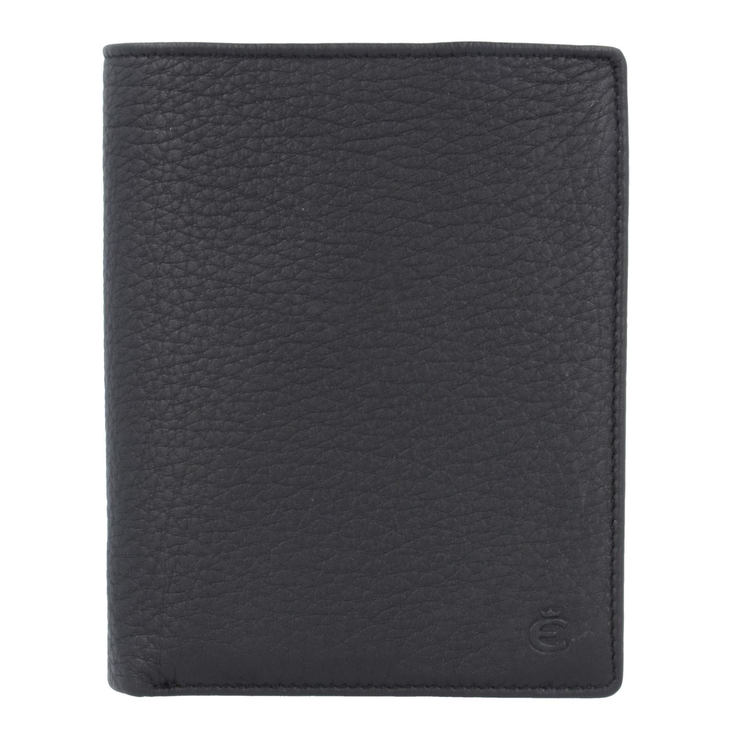 Esquire Wallet 'Deer' in Black: front