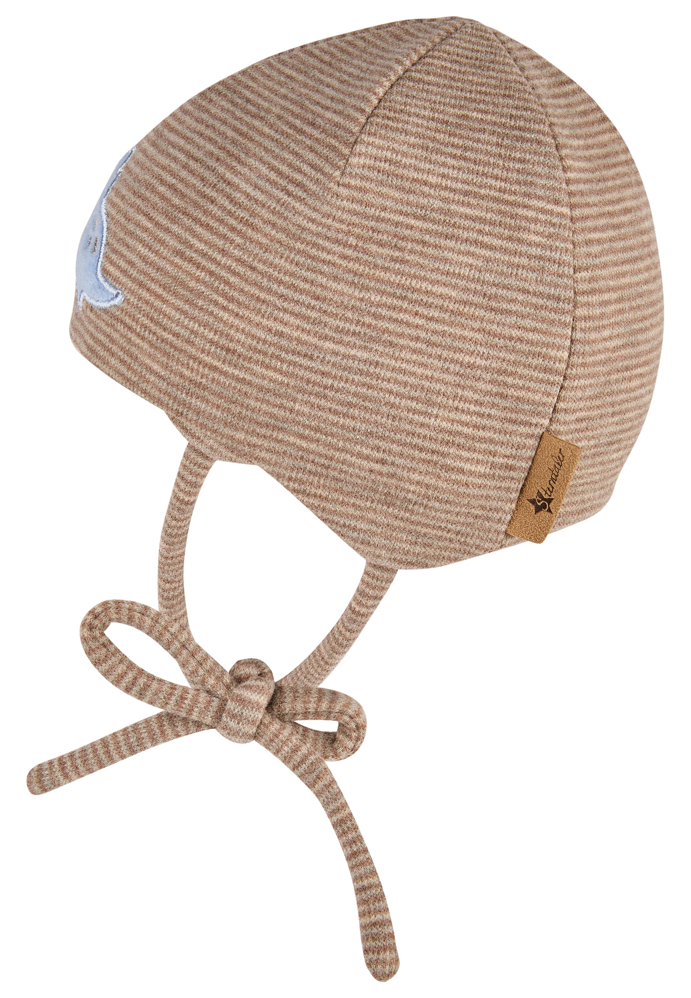 STERNTALER Beanie 'Saurier' in Beige