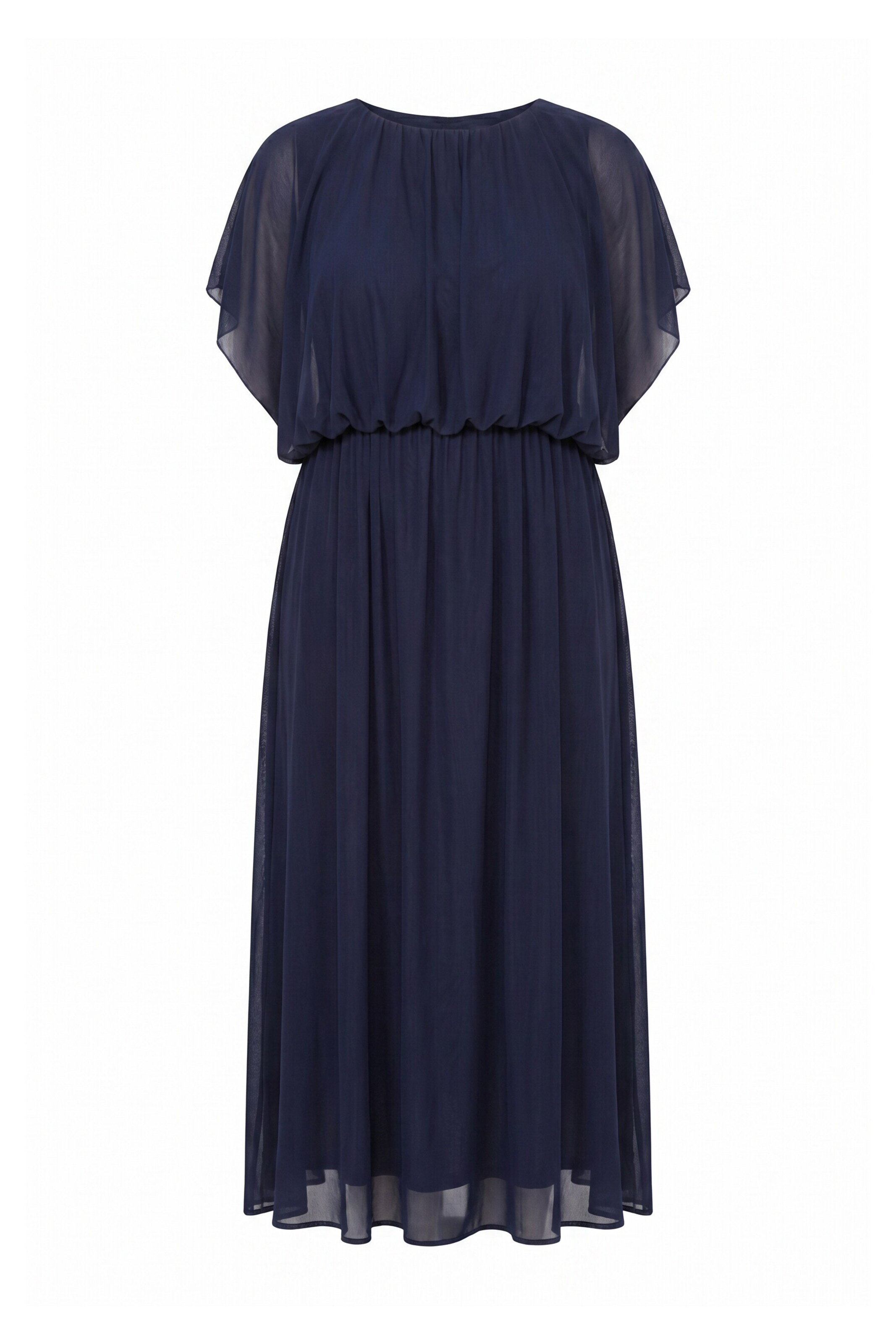 Ulla Popken Jurk in Blauw: voorkant