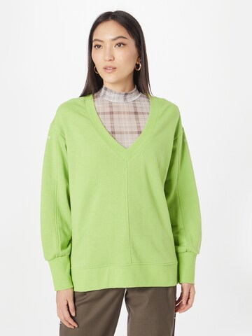 Sweat-shirt Smith&Soul en vert : devant