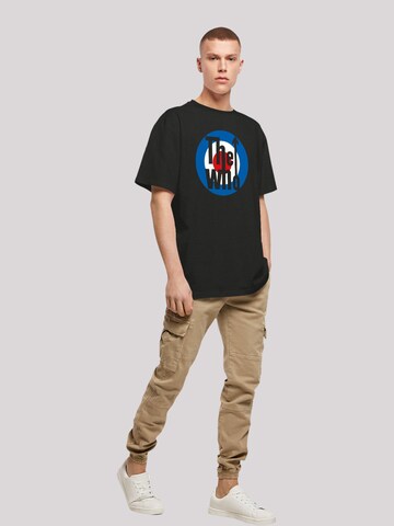T-Shirt 'The Who Target' F4NT4STIC en noir