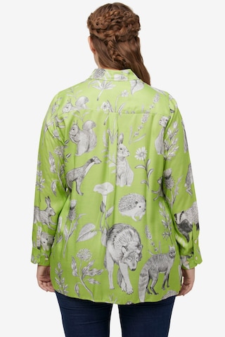 Ulla Popken Blouse in Groen