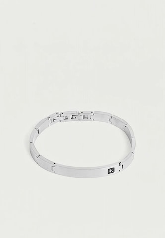 Calvin Klein Armbånd 'Architercural ID' i sølv: forside