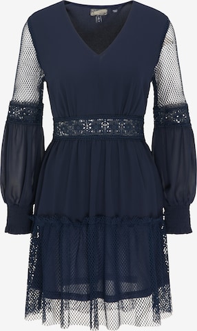 DreiMaster Vintage Dress in Blue: front