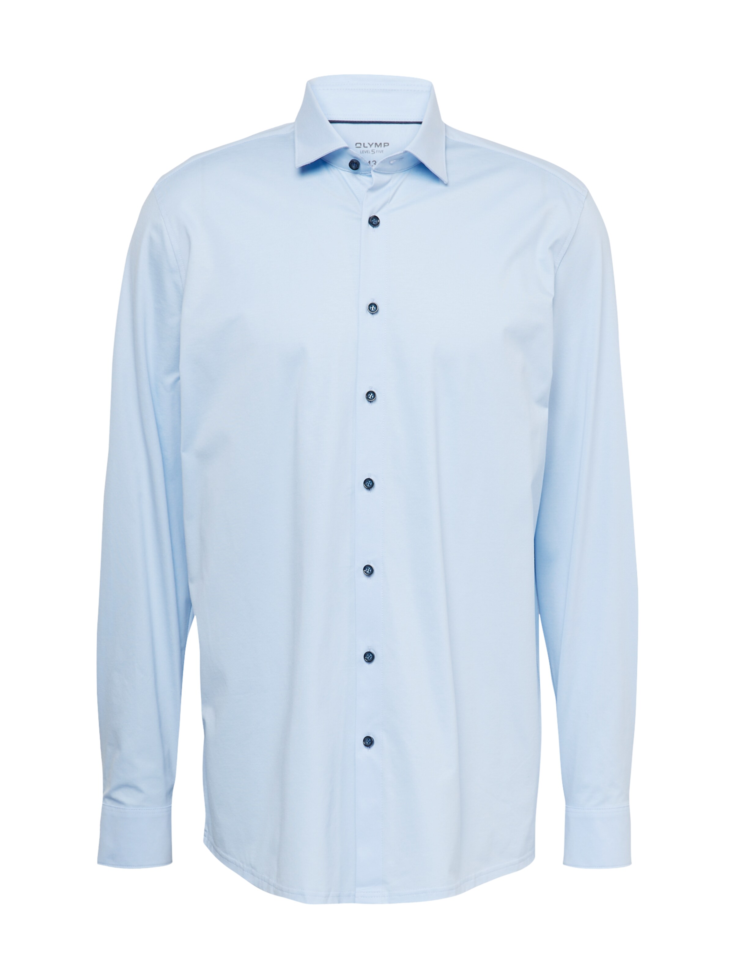 OLYMP Slim fit Business shirt in Blue: front
