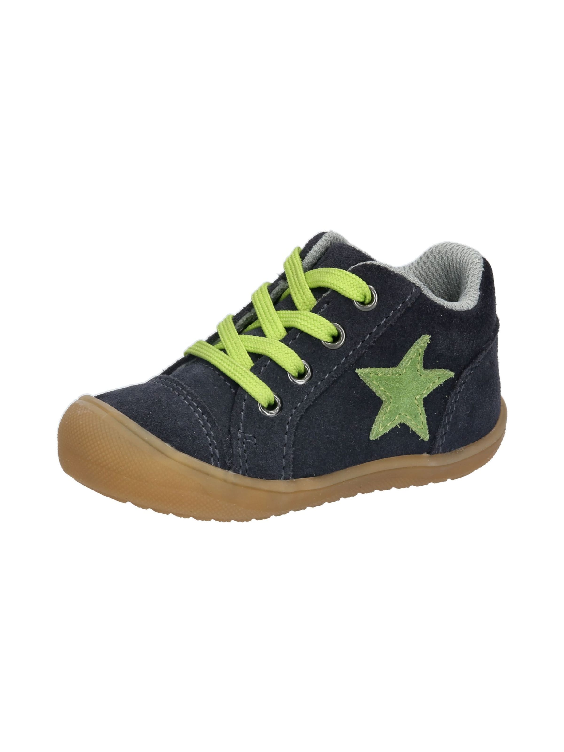 LICO First-Step Shoes ' Shani ' in Navy / Green, Item view