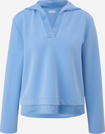 s.Oliver BLACK LABEL - Sweatshirt em azul: frente