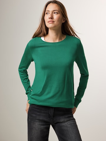CECIL Pullover in Grün: Vorderseite