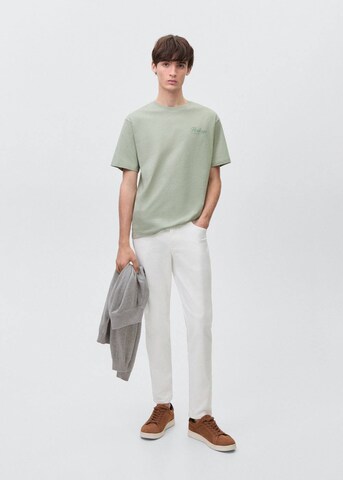 MANGO TEEN Regular Jeans in Weiß