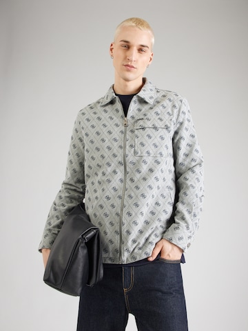 GUESS - Chaqueta de entretiempo '4G' en azul: frente