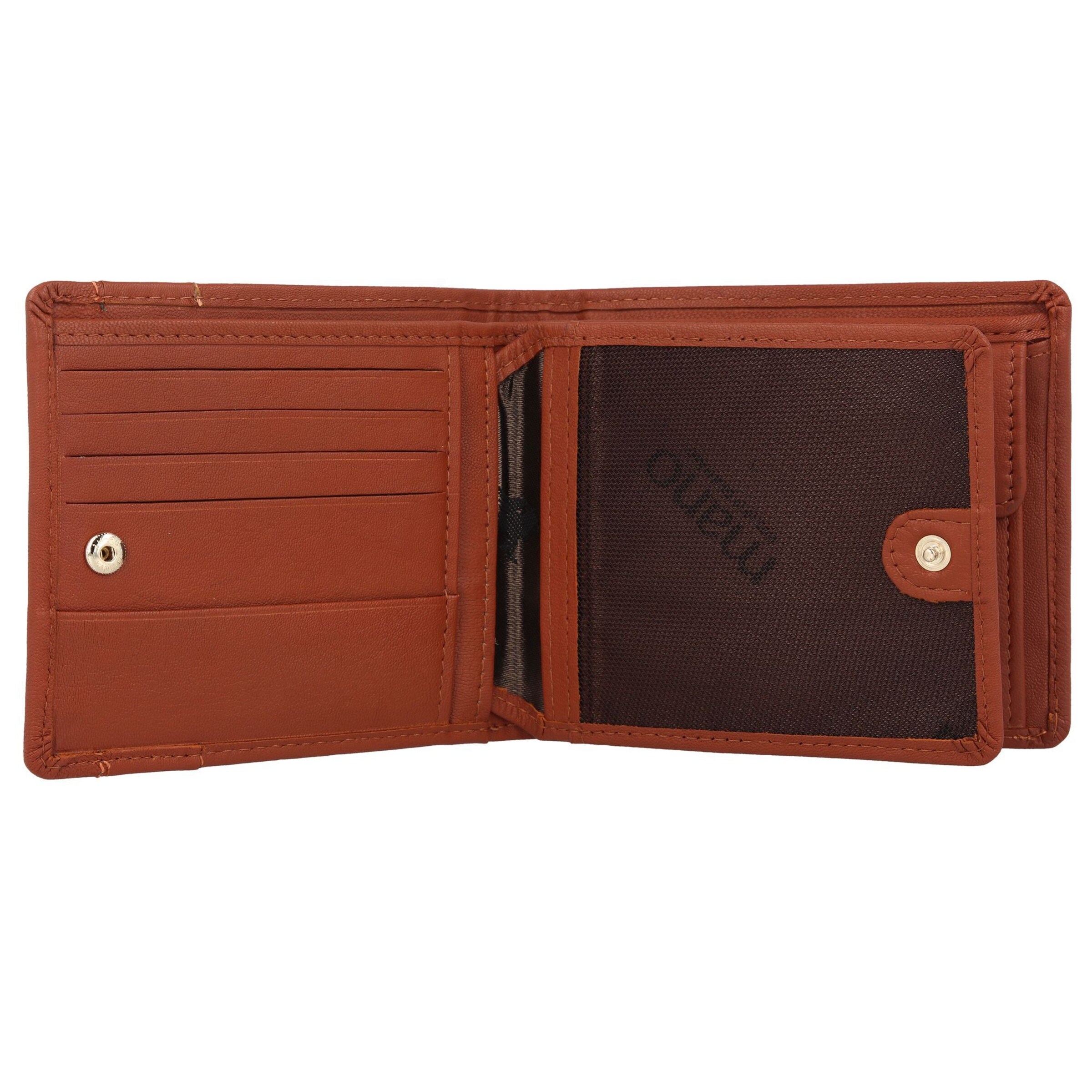 mano Wallet 'Don Leonardo' in Brown