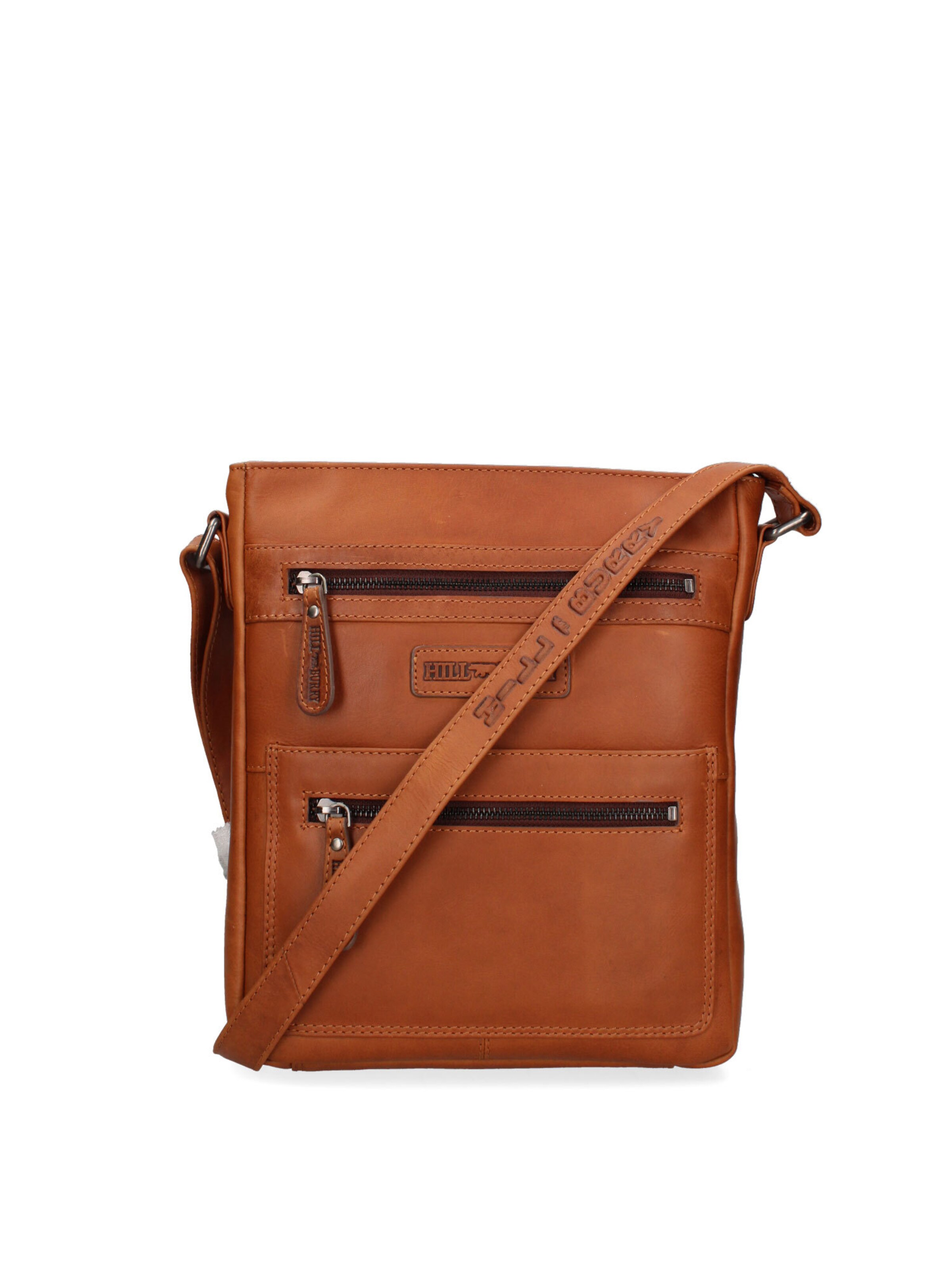 HILL BURRY Crossbody bag in Brown: front