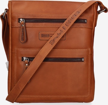 Sac à bandoulière HILL BURRY en marron : devant