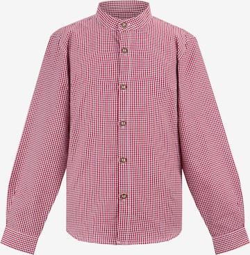 STOCKERPOINT Button Up Shirt 'Marius jr.' in Red: front