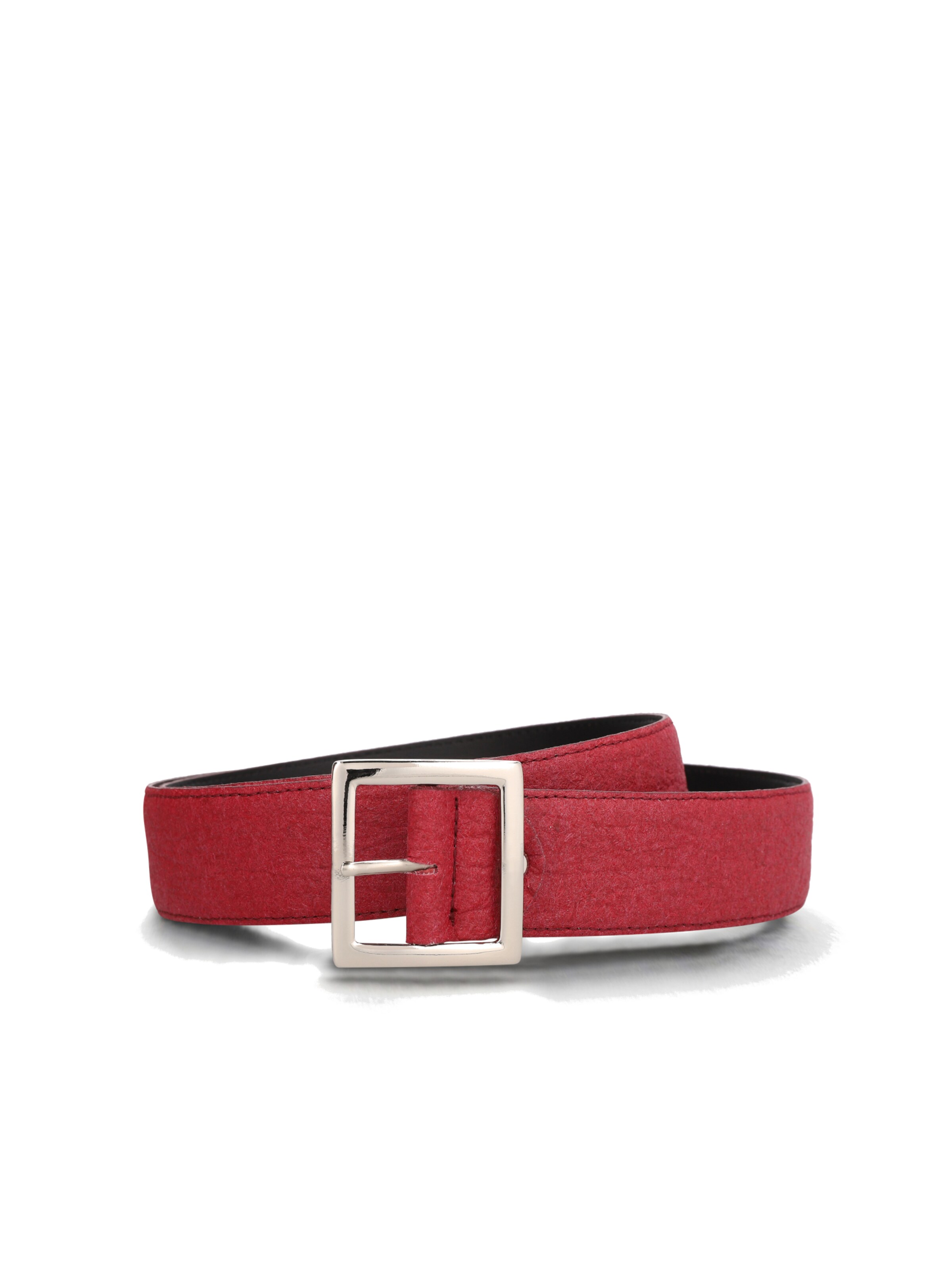 Ceinture 'Saldes' nae Vegan Shoes en rouge : devant