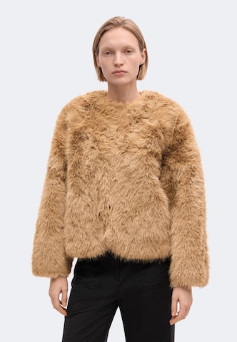 Herrlicher - Chaqueta de entretiempo 'Moja' en marrón: frente
