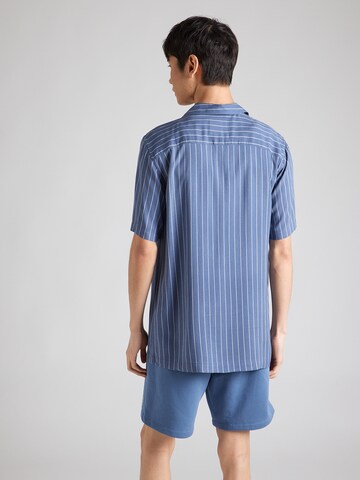 Only & Sons Regular fit Button Up Shirt 'ONSWADE' in Blue: back